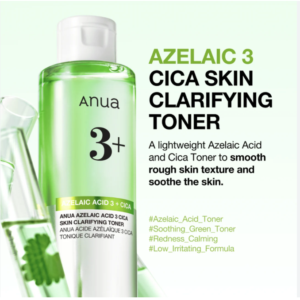 Anua Azelaic 3 Cica Skin Clarifying Toner 250ml ×
