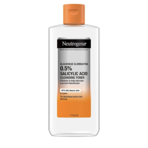 Neutrogena Blackhead Eliminating Cleansing Toner – 0.5% Salicylic Acid for Clearer Skin