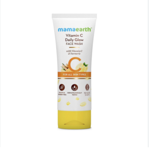 MAMAEARTH Vitamin C Daily Glow Face Wash with Vitamin C & Turmeric 100ml