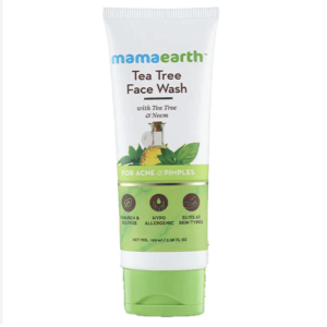 Mamaearth Tea Tree Pimple Control Face Wash with Tea Tree & Salicylic for Oily & Acne-Prone Skin