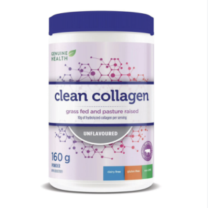 Genuine Health Clean Collagen Unflavored Powder 280g - CANADA