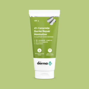 The Derma Co. 4% Ceramide Barrier Repair Moisturizer with Ceramide, Niacinamide, and Oxylance 50g