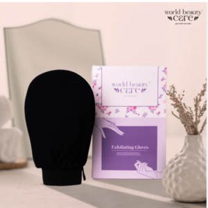 Body Exfoliating Glove Pure Viscose Fibre, Single-Layered Exfoliating Body Glove For Dead Skin, Tan Removal For Face & Body