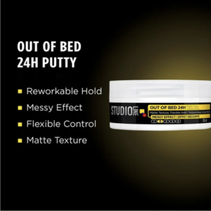 Loreal Studio Line 24H Out of Bed Hair Paste, Reworkable Flexible Hold