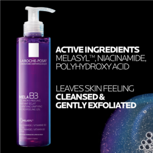 La Roche-Posay Mela B3 Facial Gel Cleanser with Melasyl and Niacinamide 200ml - UK