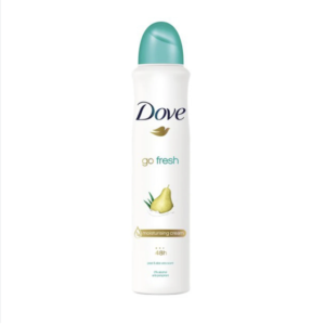 Dove Go Fresh Pear & Aloe Vera Scent 48H Anti-Perspirant Deodorant Spray - 250ml