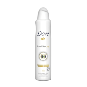 Dove Invisible Dry Clean Touch Deodorant, 250ml