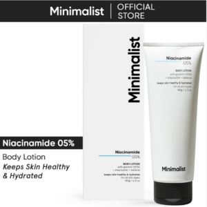 Minimalist Niacinamide 5% Body Lotion | Repairs Skin Barrier | Nourishes With Shea Butter | For Men & women (180 gm)