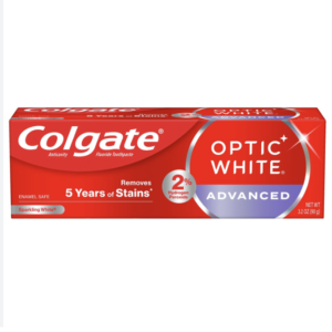 Colgate® Optic White® Advanced Teeth Whitening Toothpaste, Sparkling White- CANADA