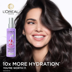 Loreal Paris Hair Expertise Hyaluron Plump 2% Moisture Plump Hair Serum, For Dehydrated Hair, 150ml