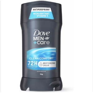 Dove Men+Care 72H Clean Comfort Antiperspirant Deodorant Stick 76g