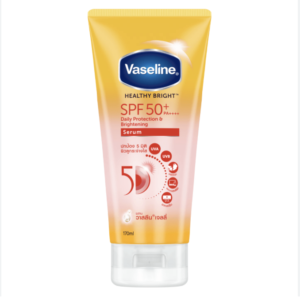 Vaseline Healthy Bright SPF 50+ pa++++ Daily Protection & Brightening Serum 290ml - Thailand