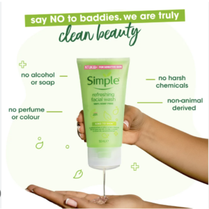 Simple Kind to Skin Refreshing Facial Wash (50 ml)- Poland