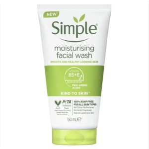 Simple Moisturising facial wash 150ml- Poland