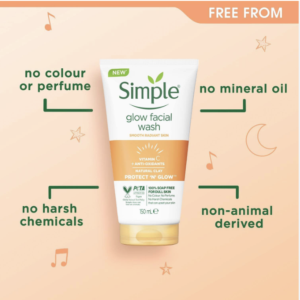 Simple Glow Facial Wash 150ml- Poland