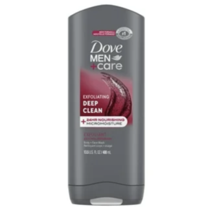 Dove Men+Care Exfoliating Deep Clean Face & Body Wash for Men Citrus + Cedar 400ml- canada