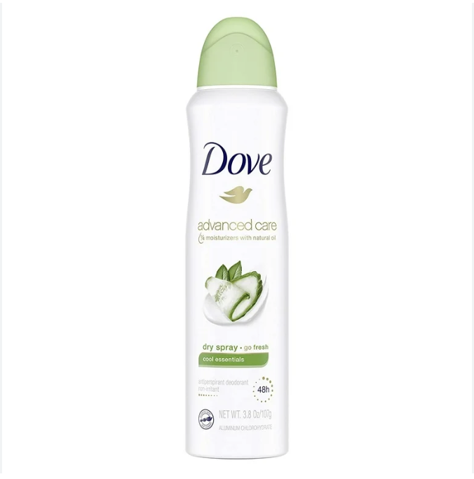 Dove Advanced Care Dry Spray Antiperspirant Deodorant For Women, Cool Essentials, For 48 Hour Protection And Soft And Comfortable Underarms - canada