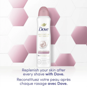 Dove Advanced Care Beauty Finish Dry Spray Antiperspirant