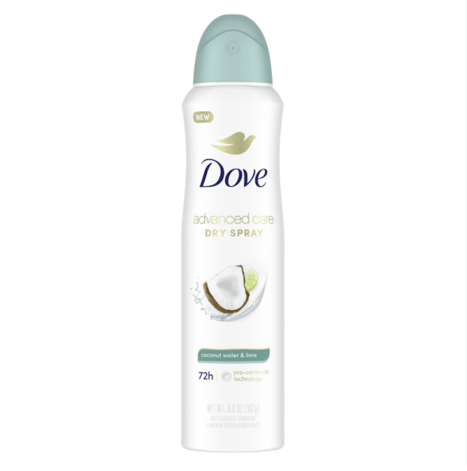 Dove Advanced Care Women's Antiperspirant Deodorant Dry Spray Coconut Water & Lime - canada