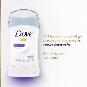 Dove Invisible Solid Deodorant, Fresh - 74g Canada