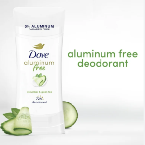 Dove Aluminum Free Deodorant for Women Cucumber and Green Tea 74g - canada