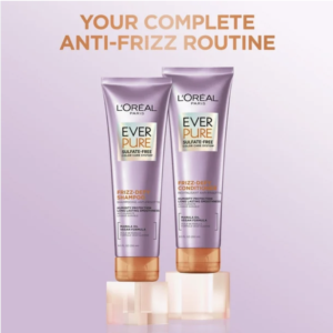Loreal Paris Everpure Frizz-Defy Shampoo | Conditioner