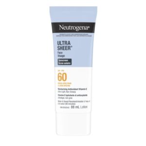 Neutrogena Ultra Sheer Face Sunscreen SPF 60 88 mL