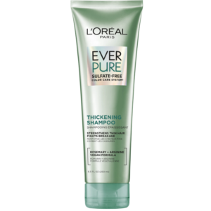 Loreal Paris Sulfate Free Thickening Shampoo for Fortifying Fine Hair, EverPure