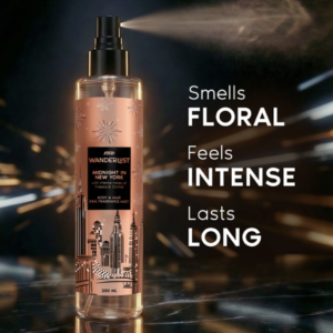 Wanderlust Midnight in New York Hair & Body Mist Long-Lasting Night Fragrance Orchid Caramel (200)