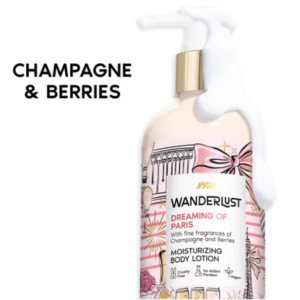 Nykaa Wanderlust Dreaming of Paris Perfume Body Lotion with Champagne and Berries Moisturisation (250ml)
