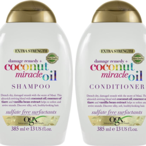Ogx Coconut Miracle Oil Shampoo 385 ml / Conditioner 385 ml - canada