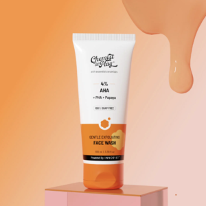 Chemist At Play Gentle Exfoliating Face Scrub with Mandelic Acid & Walnuts | Removes Dead Skin & Blackheads | Detans |Gives Instant Glow| Face Scrub for Women & Men | 100ml