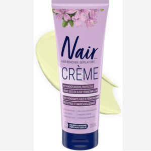 Nair Hair Removal Crème for Coarse Hair with Grape Seed Oil, 200-mL