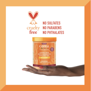 Cantu Flexible Hold Anti-Shedding Styling Gel with Honey 524g