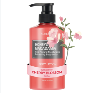 KUNDAL Honey & Macadamia Pure Body Lotion 500ml #Cherry Blossom