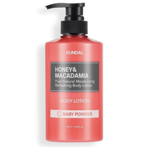 Honey & Macadamia Body Lotion Baby Powder