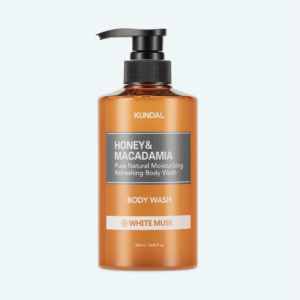 Kundal HONEY & MACADAMIA BODY WASH WHITE MUSK 500ml