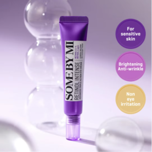 SOME BY MI Retinol Intense Advanced Triple Action Eye Cream – 1.01Oz, 30ml – Korean Retinol Under Eye Cream Anti Aging for Fine Lines – Brightens Dark Circles & Smooths Skin Texture – Korean