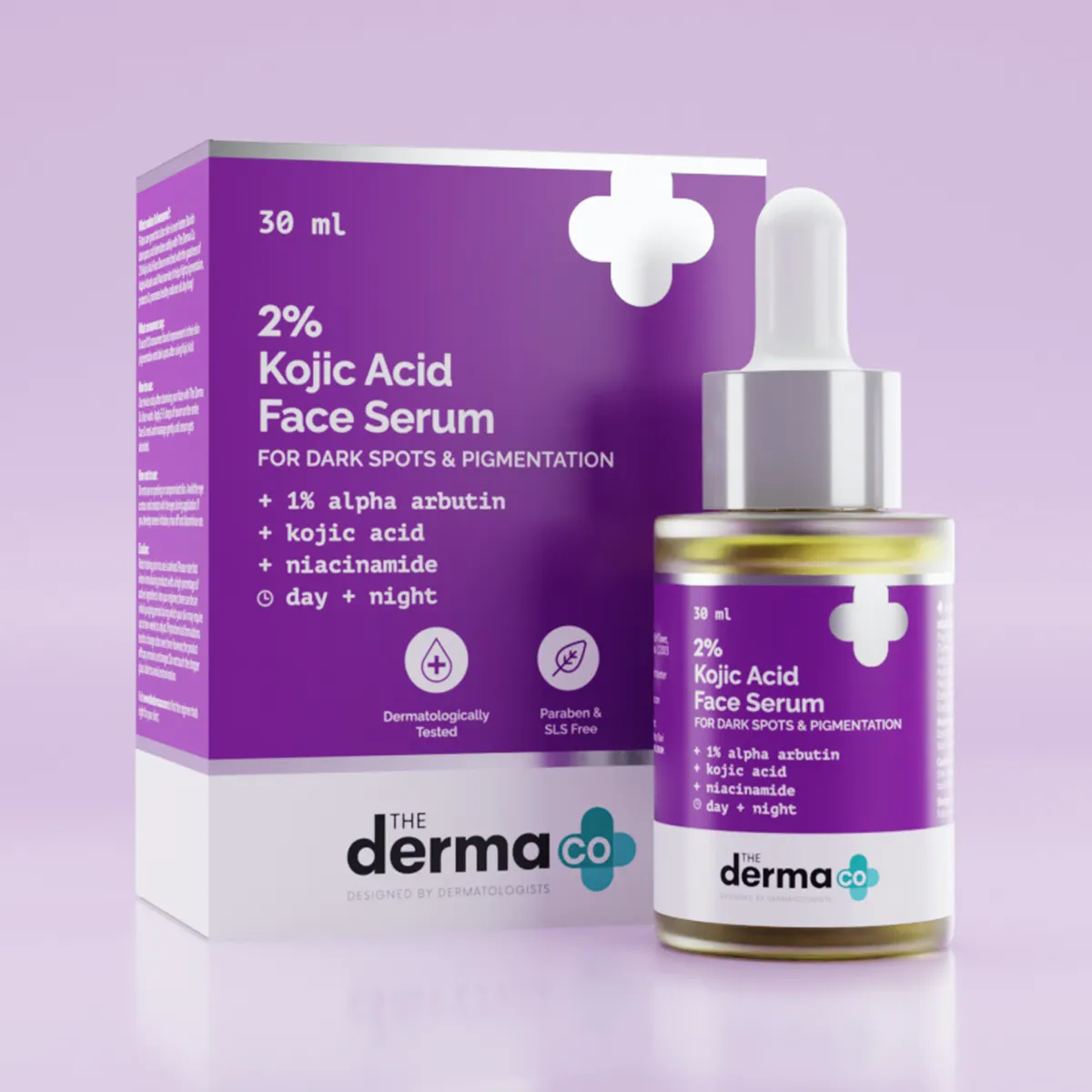 The Derma Co 2% Kojic Acid Face Serum With 1% Alpha Arbutin & Niacinamide 30ml