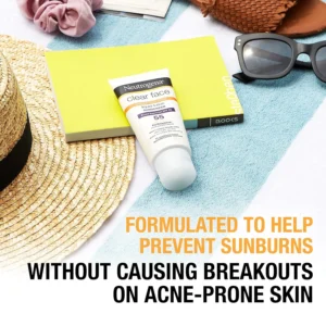 Neutrogena Face Sunscreen Broad Spectrum SPF 50 Clear Face Breakout Free Lotion