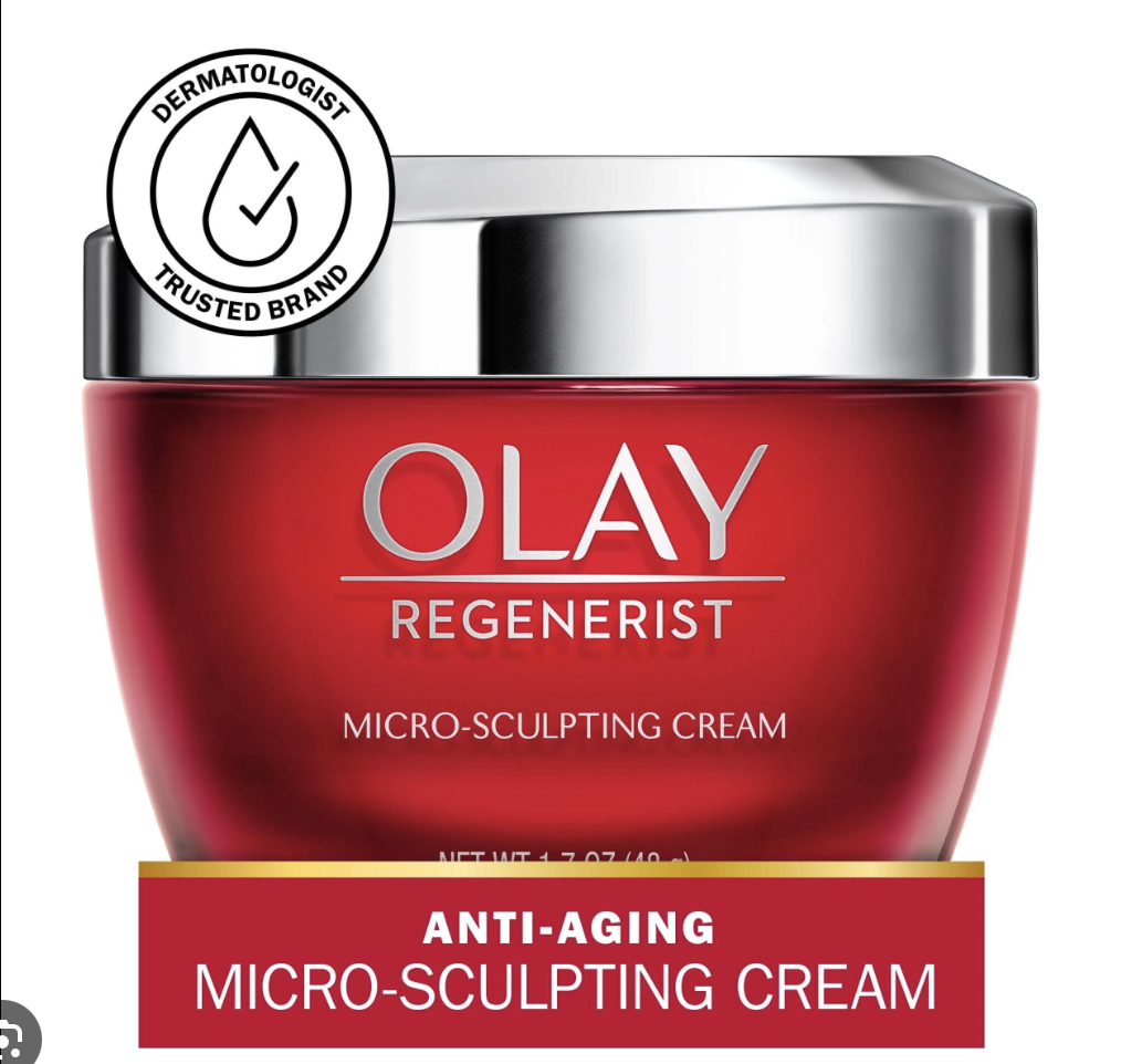 Olay Skin Care Regenerist Micro-Sculpting Face Cream, Facial Moisturizer for All Wrinkles TRAVEL SIZE 14G - CANADA