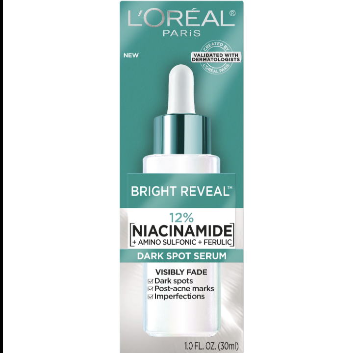 L'Oreal Paris Bright Reveal Niacinamide Dark Spot Face Serum - CANADA