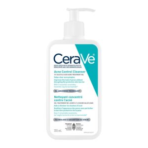 CeraVe Acne Control Cleanser | 2% Salicylic Acid Face Wash with Purifying Clay for Oily Skin and Blackheads 355ml  - Canada
