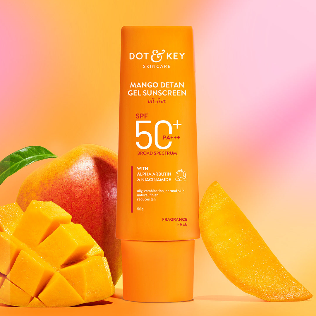 Dot & Key Mango Detan Gel Sunscreen SPF 50+ PA+++ 80g