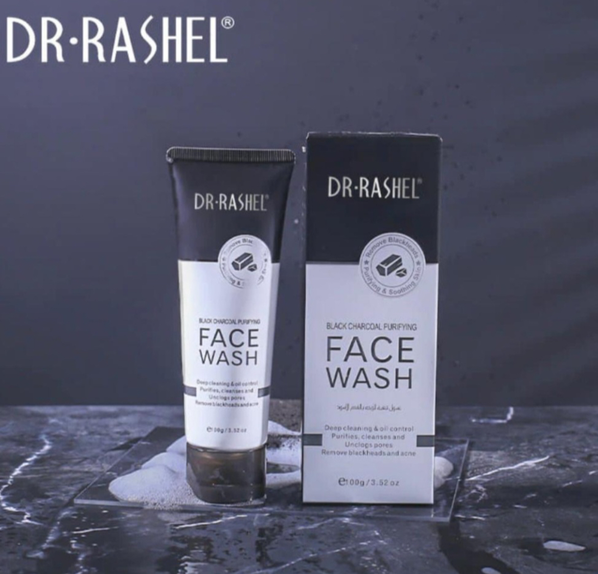 DR RASHEL Black Purifying Face Wash 100g