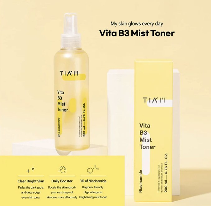 TIA'M Vita B3 Mist Toner 200ml