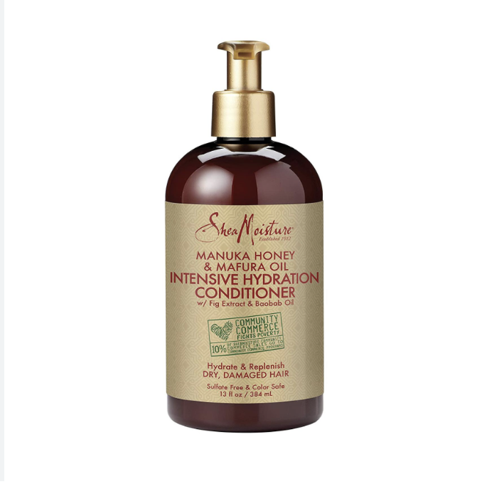 Shea Moisture Manuka Honey and Mafura Intensive Hydration Conditioner for Dry, Damaged Hair 379ML