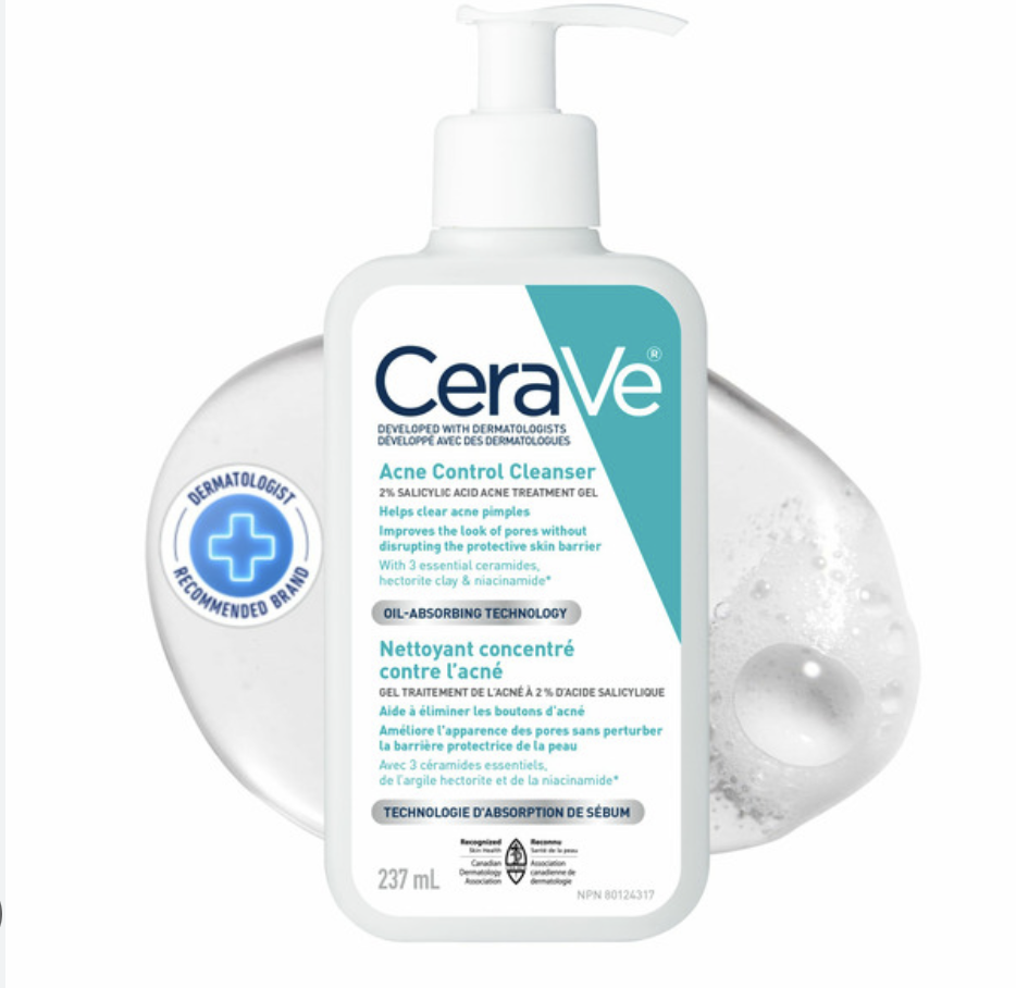 Cerave acne control cleanser 237ml canada