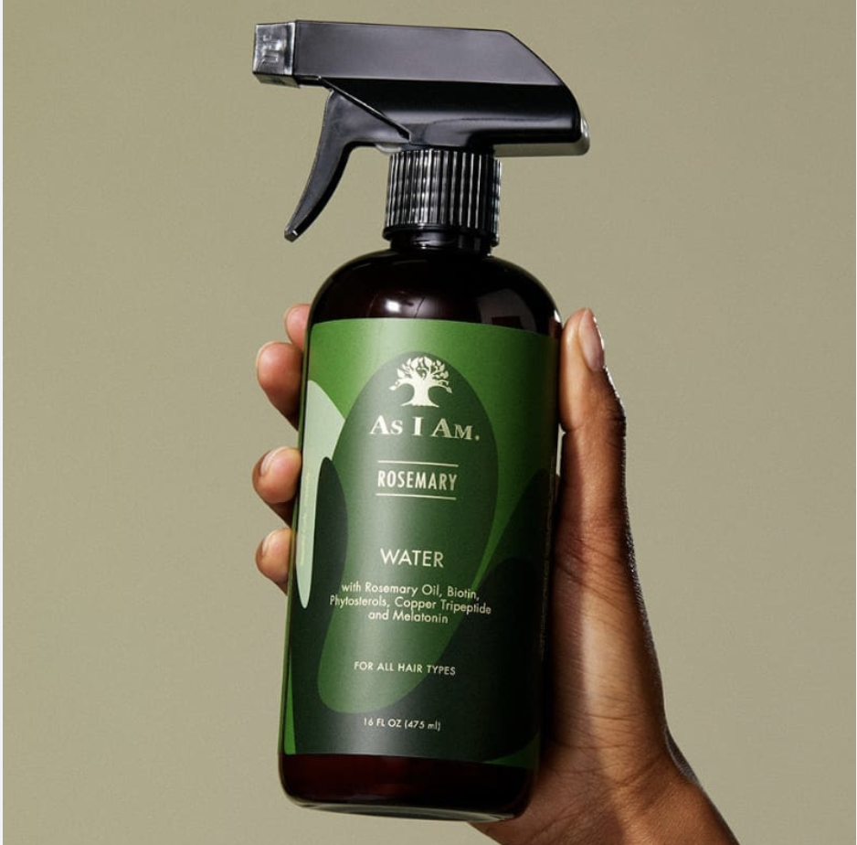 AS I Am Rosemary Water 16 fl. oz., All Hair Type, Moisturizing, Unisex