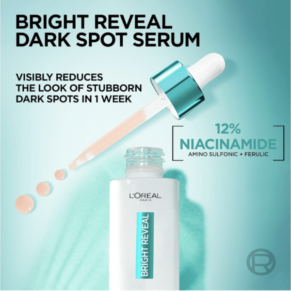 Loreal Paris Bright Reveal Niacinamide Dark Spot Serum 30ml – Simply Glow